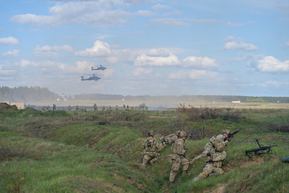 Saber Strike 24: Fox Troop Combined Arms Training Exercise