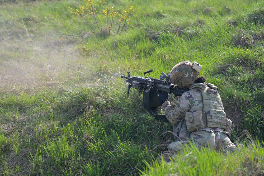 Saber Strike 24: Fox Troop Combined Arms Training Exercise