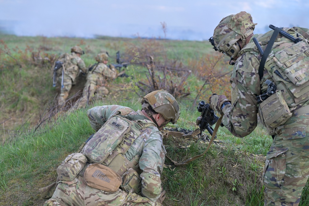 Saber Strike 24: Fox Troop Combined Arms Training Exercise