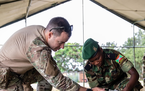 CJTF-HOA works with U.S. Embassy in Burundi in exercise to maintain regional readiness