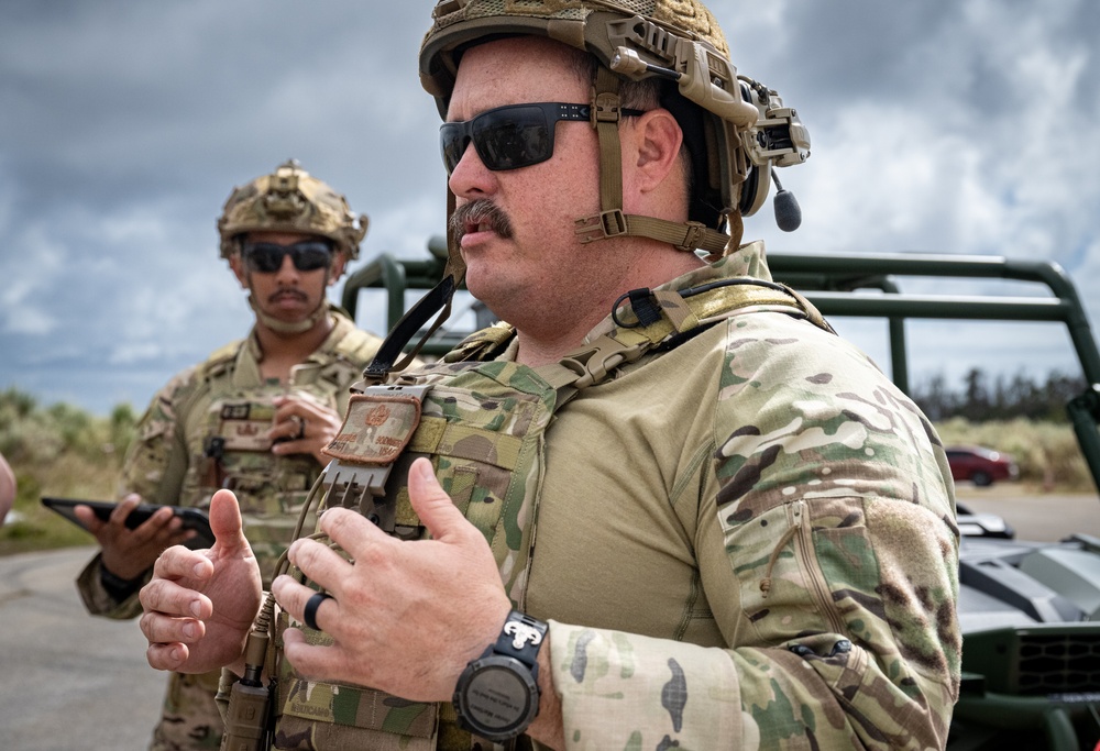 JBER EOD Airmen conduct UXO mitigation training during Exercise Agile Reaper 24-1