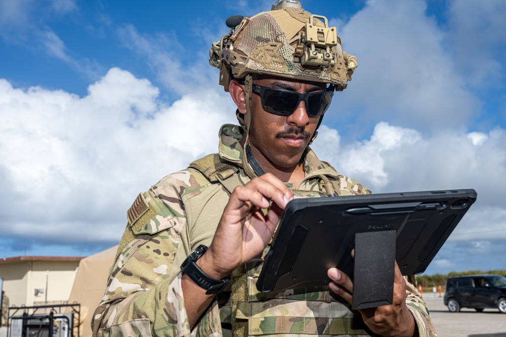 JBER EOD Airmen conduct UXO mitigation training during Exercise Agile Reaper 24-1