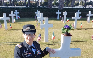 Soldiers honor fallen WWII service members