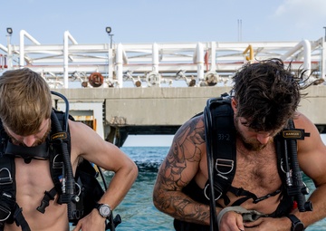 Explosive Ordnance Disposal Mobile Unit Six Does Port Operations in Djibouti