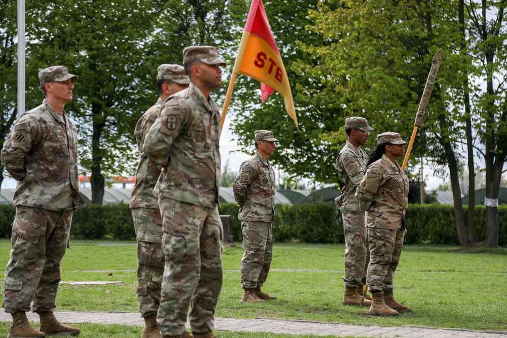 Sustainment Brigades' Headquarters and Signal Companies transfer authority in Poland