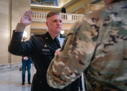 Oklahoma Army National Guard Chaplain Corps welcomes new candidate