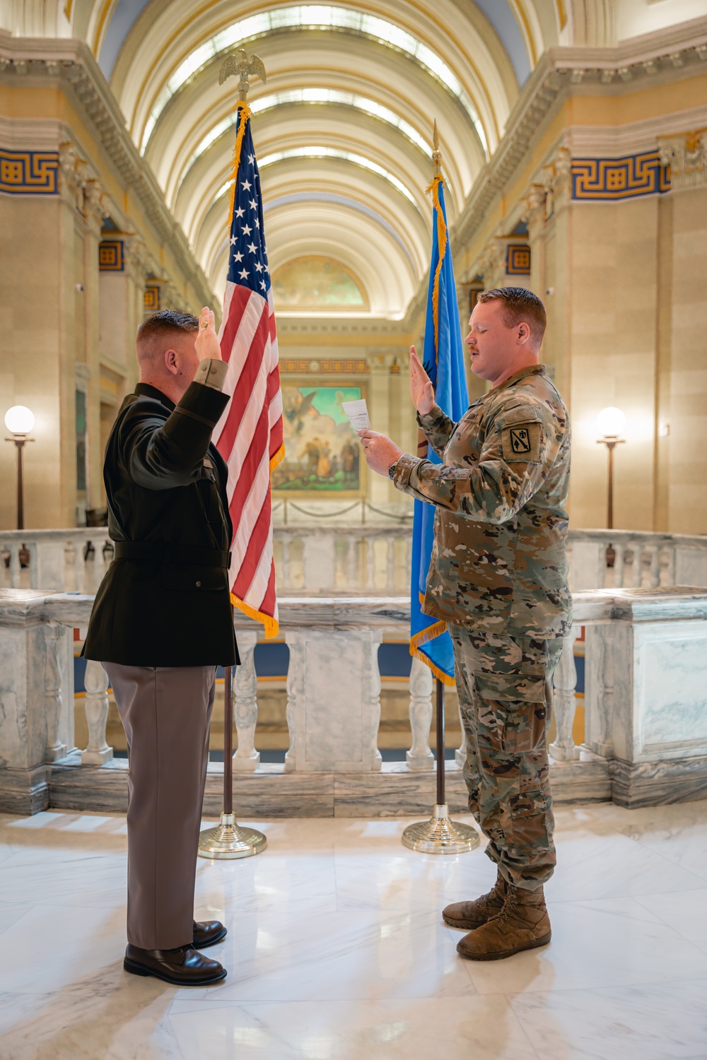 Oklahoma Army National Guard Chaplain Corps welcomes new candidate