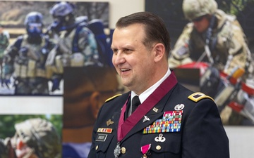 Medical Corps colonel retires at premier CBRNE command after 33 years in uniform