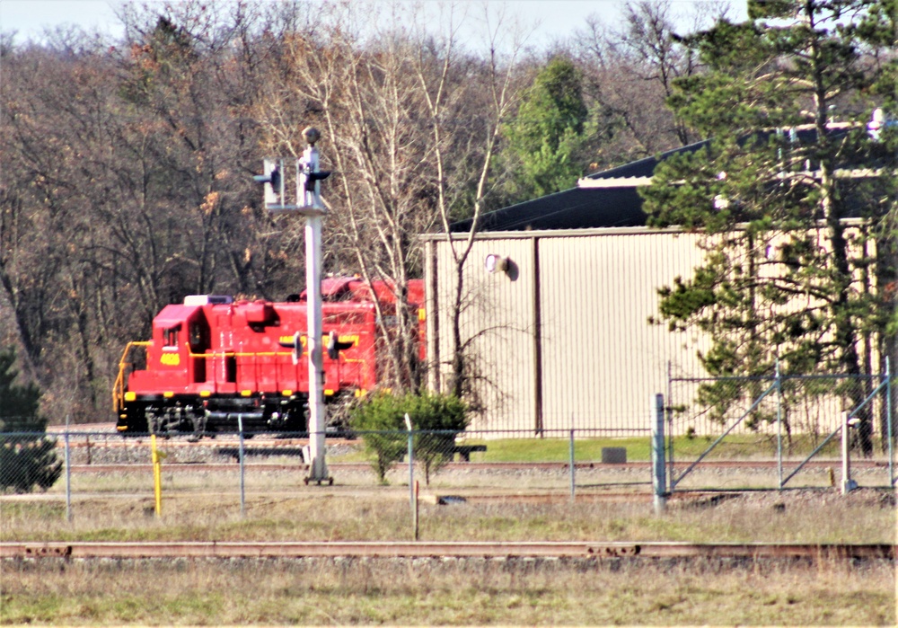 Locomotives at Fort McCoy