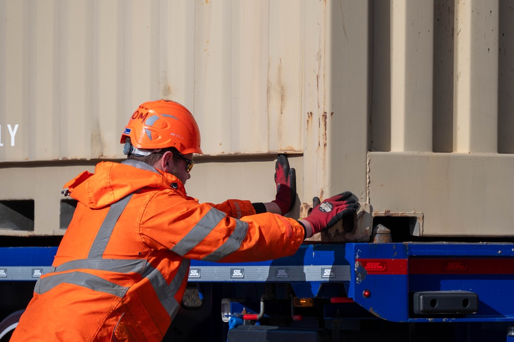 RAF Welford Conducts Port Operations in Wales