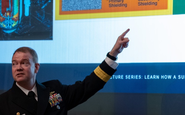 Commander, Submarine Group Nine Visits University of Washington