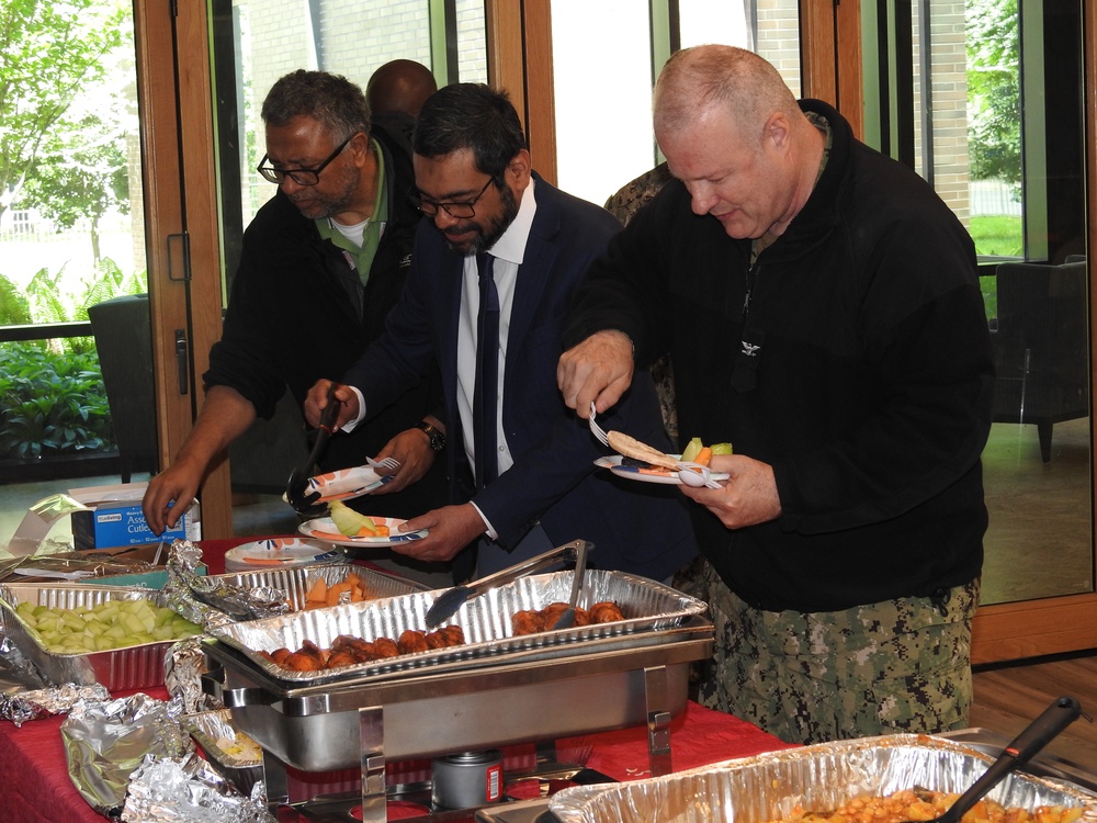 Eid al-Fitr celebrated at Walter Reed