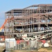 April 2024 barracks construction operations at Fort McCoy