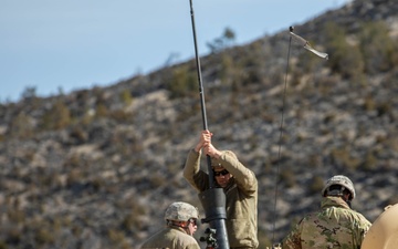 Montana and Idaho Soldiers combine efforts during mortar live fire