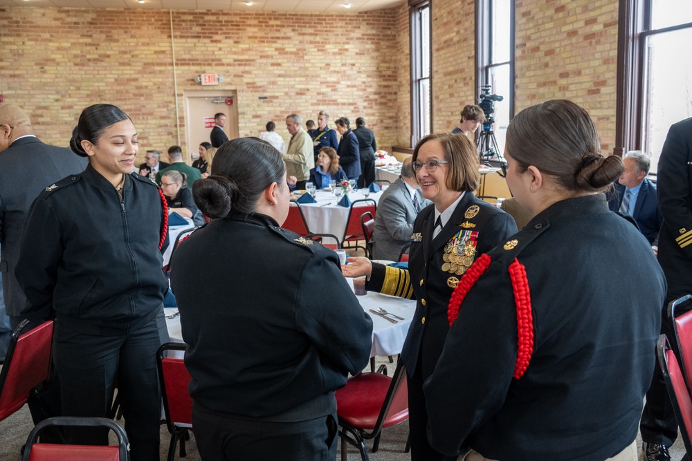 CNO Franchetti Attends the Keel Laying of the USS Constellation (FFG 62)