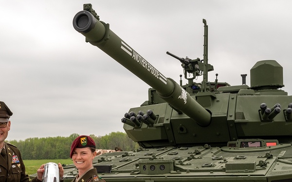 M10 Booker Dedication Ceremony