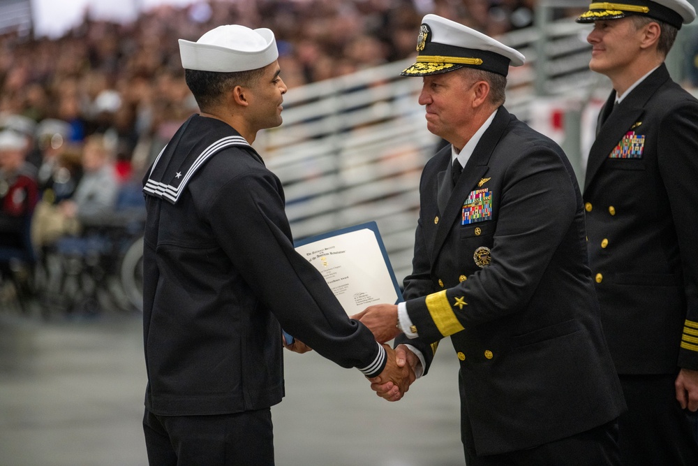 Recruit Training Command Pass-in-Review Award Winners