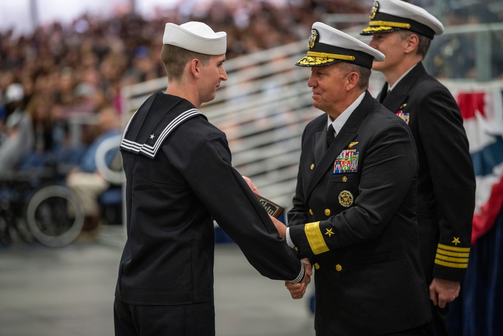 Recruit Training Command Pass-in-Review Award Winners