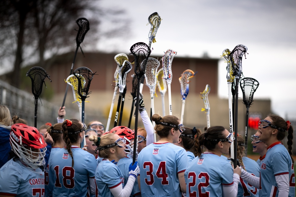 Coast Guard Academy Women's Lacrosse SPARS Game 2024