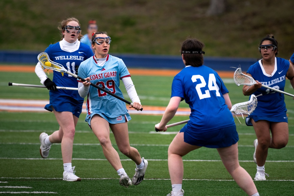 Coast Guard Academy Women's Lacrosse SPARS Game 2024