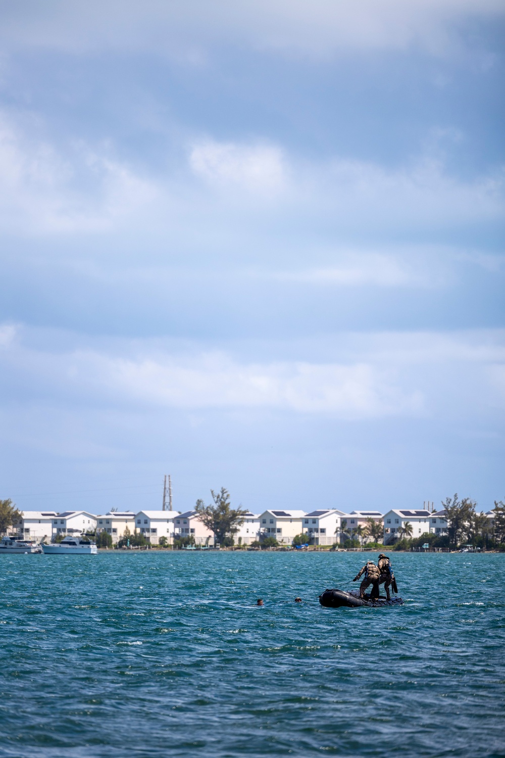 ITC Students conduct small boat maneuvering training