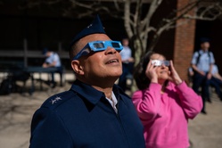 Coast Guard Academy Cadets observe Eclipse 2024 [Image 4 of 8]