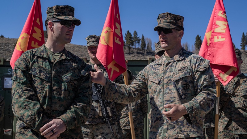 3rd Battalion , 6th Marine Regiment, 2d Marine Division recognizes Marines and Sailors