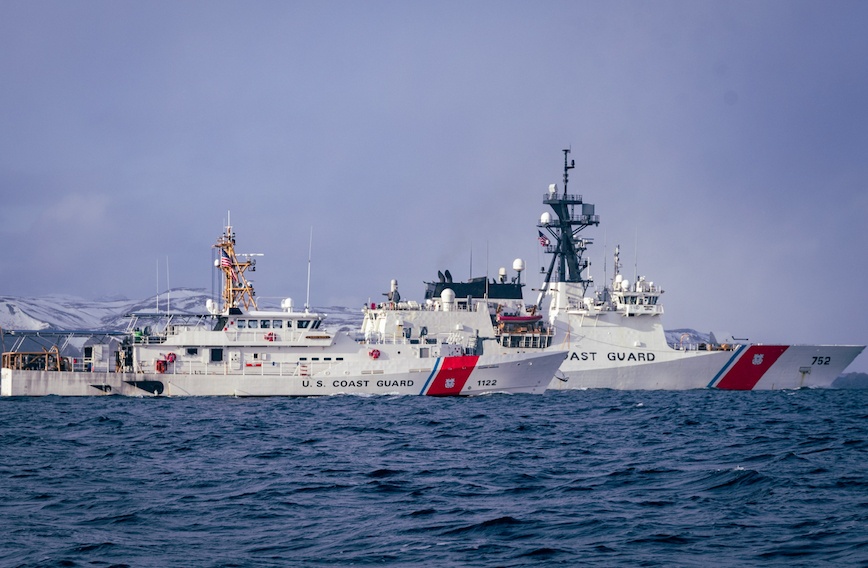 DVIDS - Images - Coast Guard Cutters rendezvous in Beaver Inlet near ...