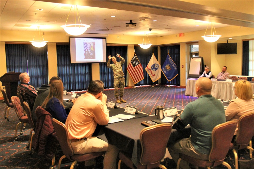 Fort McCoy’s safety council reviews strong safety performance in 2024 during April SOHAC gathering