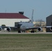 KC-135 departs