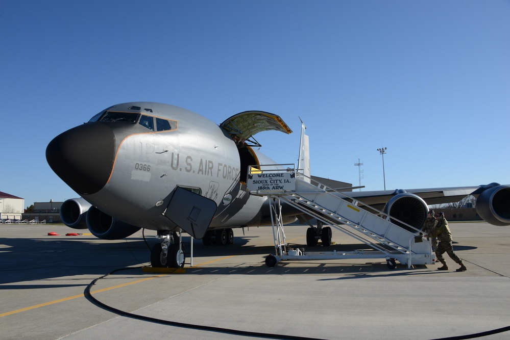 KC-135 airstair