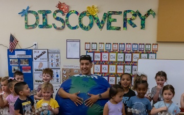 Child Development Center participate in Earth Day events