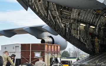 Airmen load C-17, prepare for Sentry Unicorn 2024