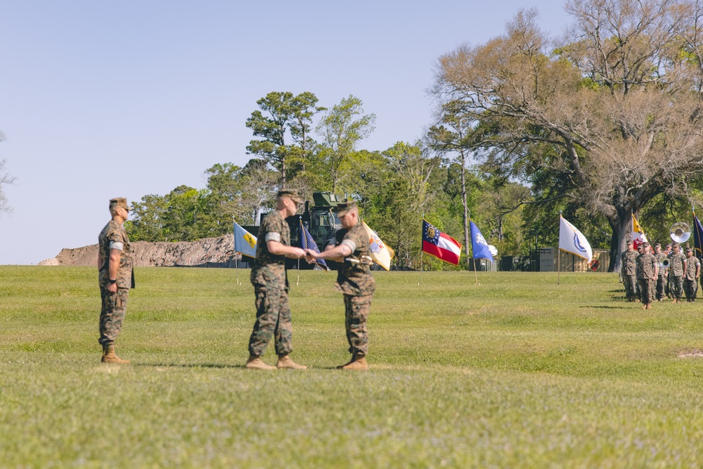 Combat Logistics Battalion 26 Relief and Appointment Ceremony