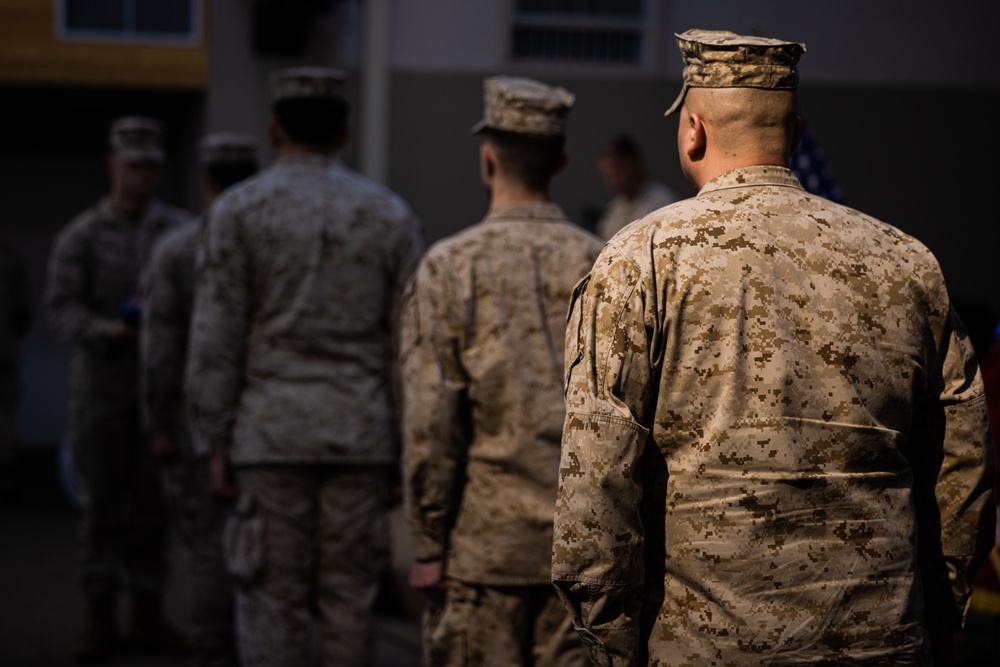 Gunnery Sgt. Scott Henryson Retires after 20 Years of Faithful Service