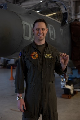 Legacy of service: U.S. Marine Corps Capt. Raymond Hower honors great-uncle Louis A. Conter, the last known survivor of the USS Arizona