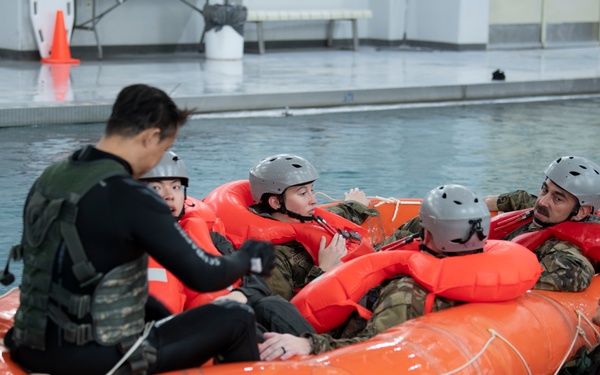 Camp Humphreys Holds Water Survival Training Course