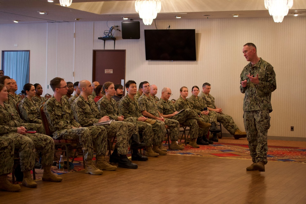 Deputy JAG Rear Adm. Christopher French Hosts All Hands Call