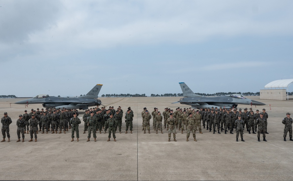 8th Fighter Wing Class of 2024 group photos