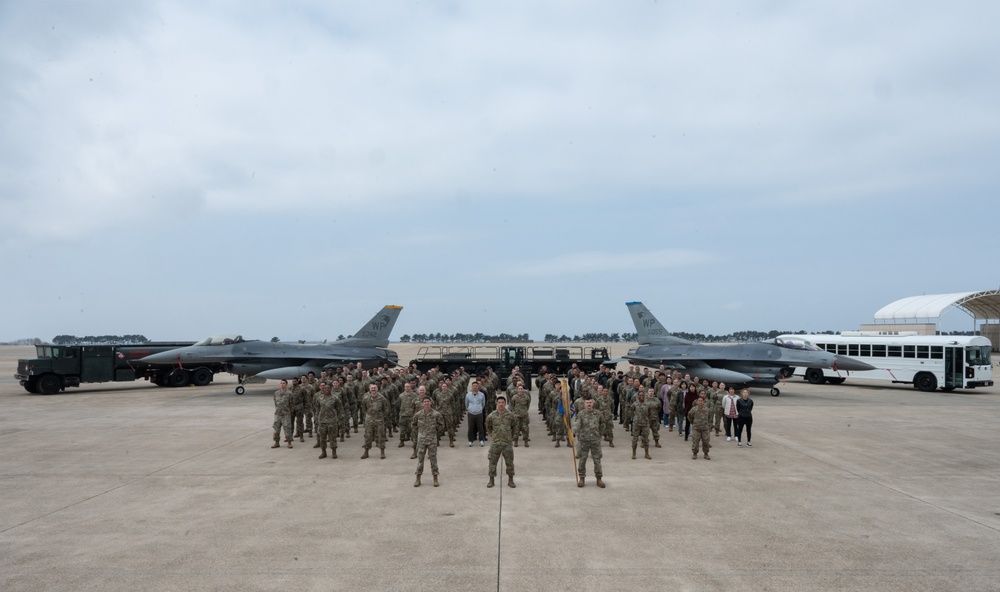 8th Fighter Wing Class of 2024 group photos