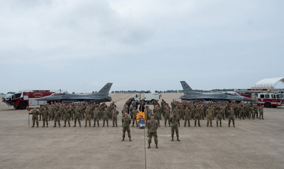 8th Fighter Wing Class of 2024 group photos