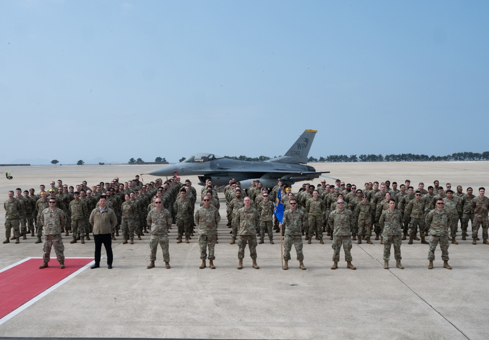 8th Fighter Wing Class of 2024 group photos