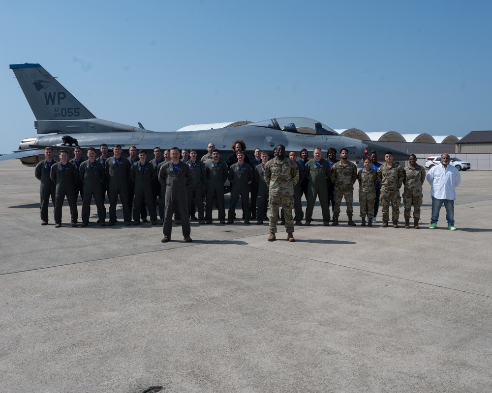 8th Fighter Wing Class of 2024 group photos