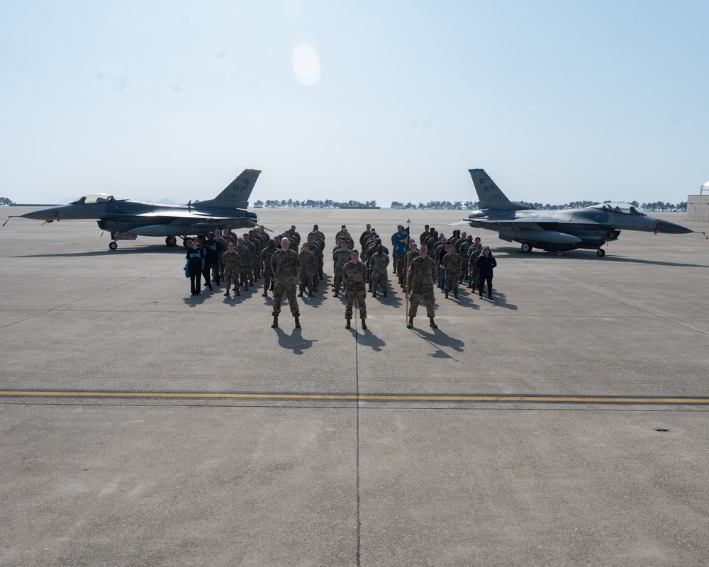 8th Fighter Wing Class of 2024 group photos