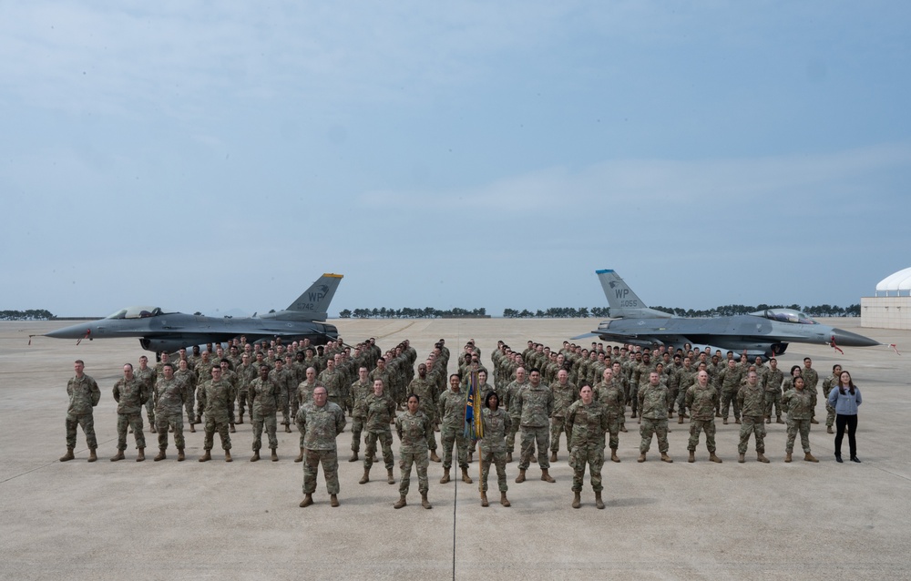 8th Fighter Wing Class of 2024 group photos