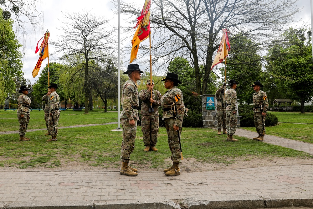 U.S. 3rd Division Sustainment Brigade relinquishes mission in Poland