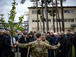 USAG Rheinland-Pfalz commemorates Earth Day, memorializes deceased comrade