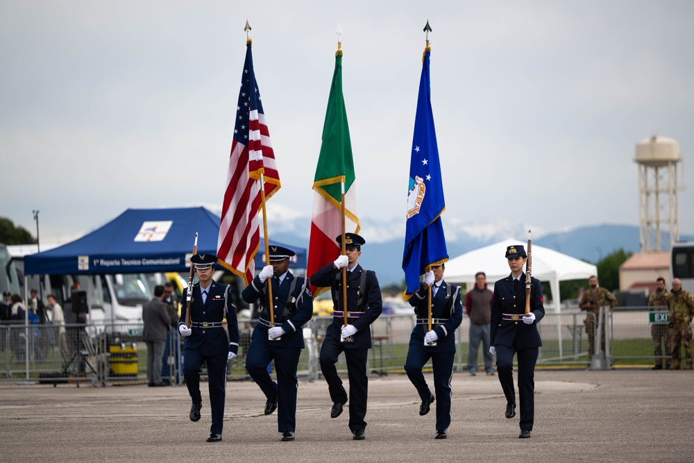 Frecce Tricolori Demo at Aviano Air Base