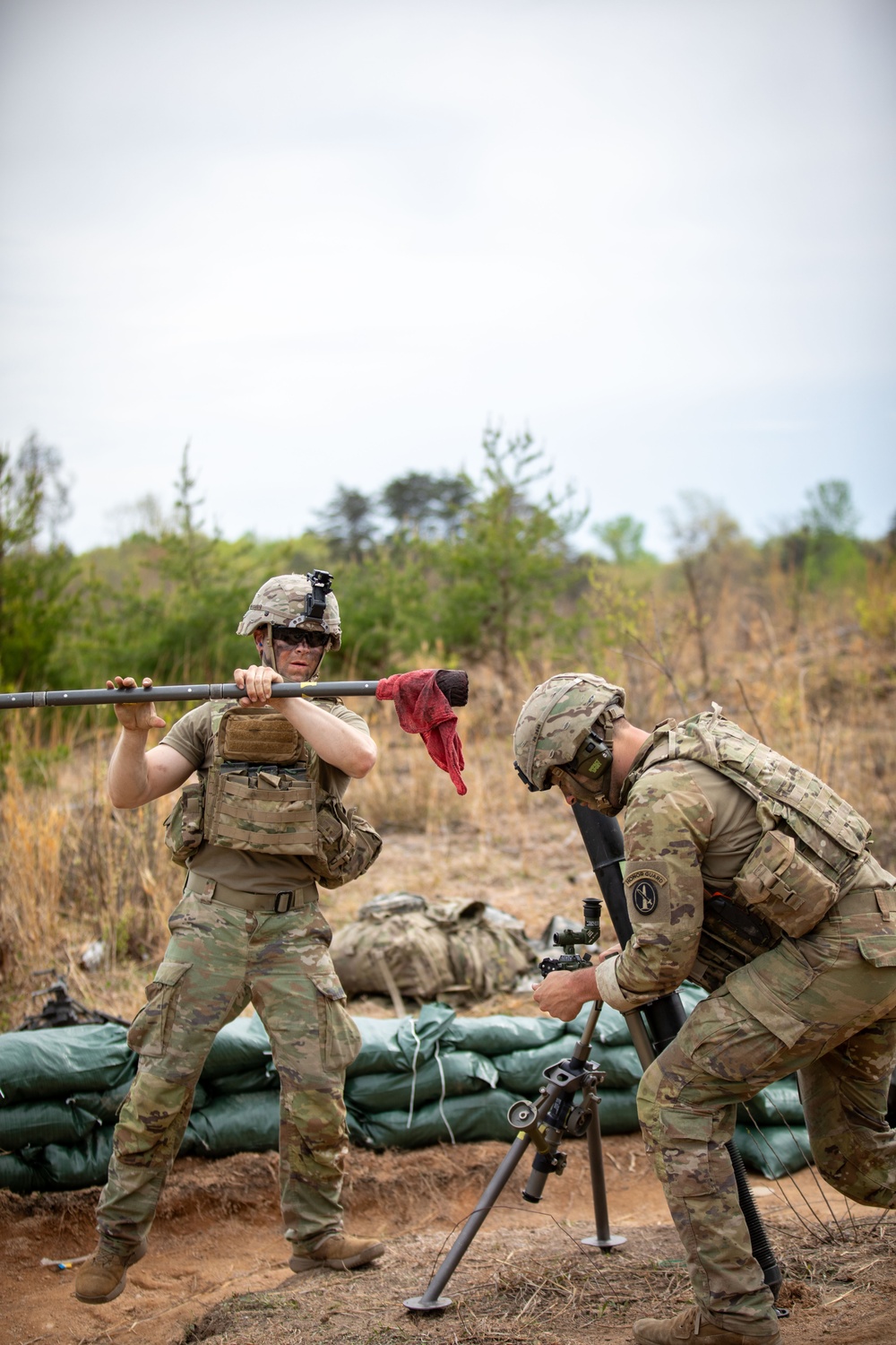 PSB Live-Fire (M252 81mm Mortar), April 17, 2024