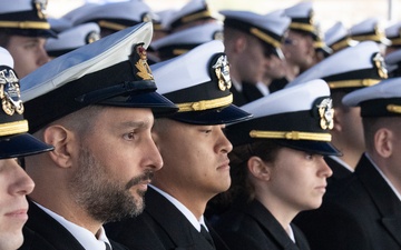 U.S. Naval Submarine School SOBC graduation with AUKUS